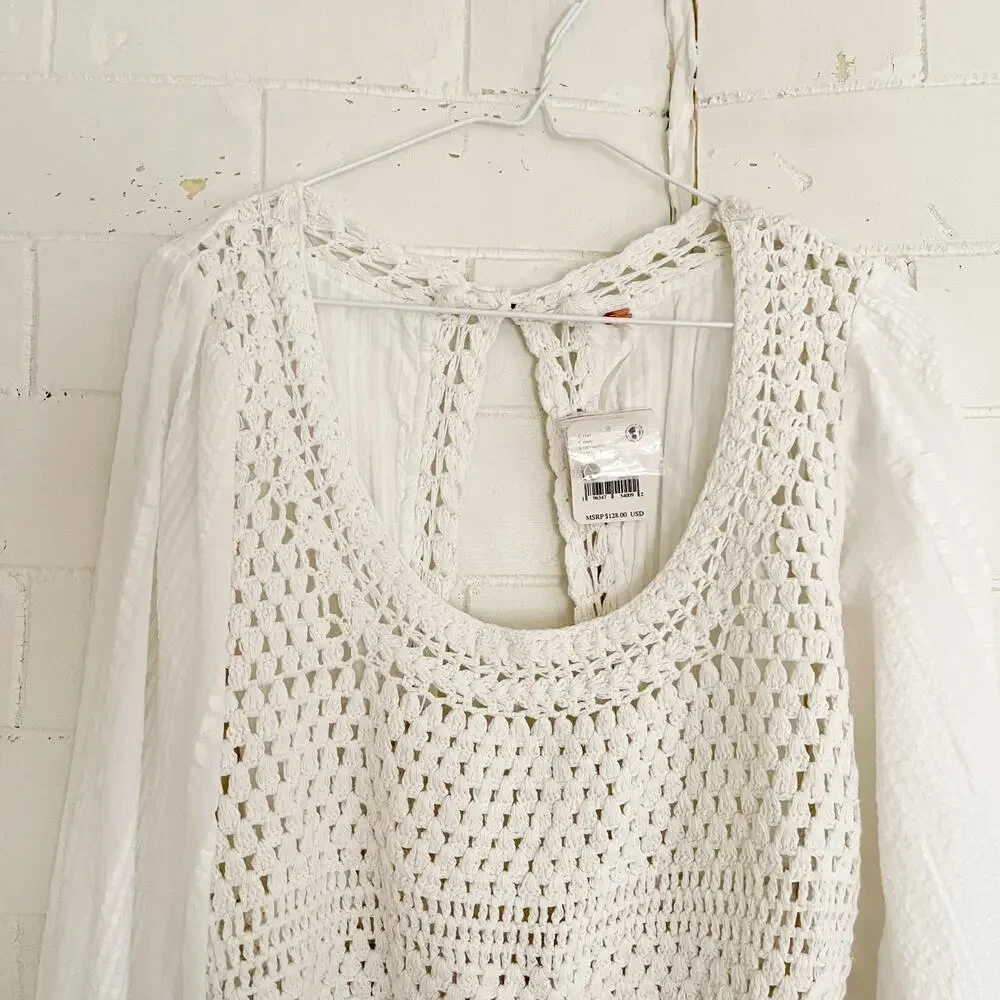 Free People ivory meghan